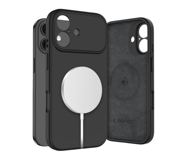 TECH-PROTECT Silicone Magsafe do Iphone 17 Black 5906302330133 - 1359709 - zdjęcie